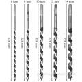 5pcs Extra Long Brad Point Auger Drill Bits